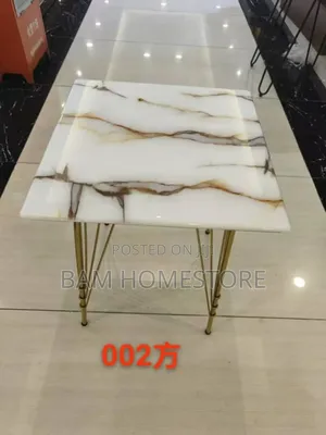 Nordic Marble Edged Table