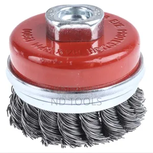 2.5" Twisted Knot Cup Wire Brush Heavy Duty