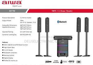 Aiwa Home Theater 700w.