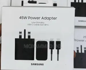 Samsung Travel Adapter + USB C-C 45W -