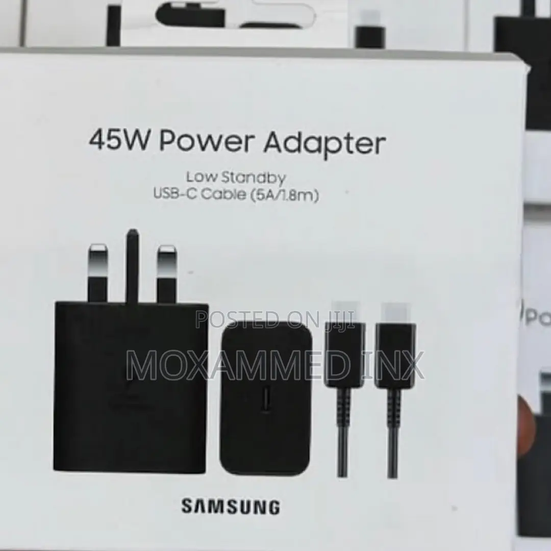 Samsung Travel Adapter + USB C-C 45W -