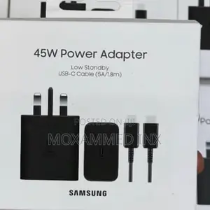 Samsung Travel Adapter + USB C-C 45W -