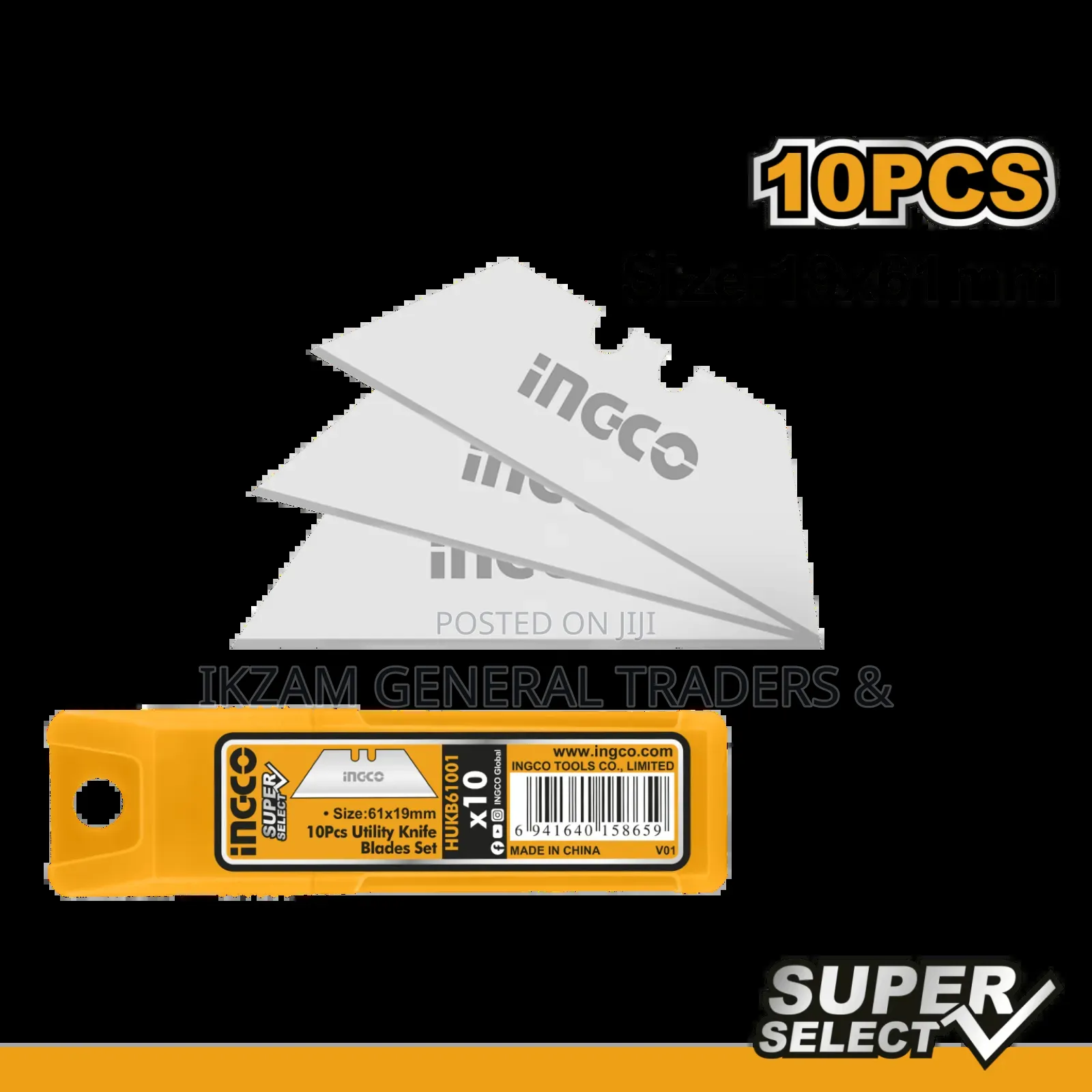 Knife Blade Set (61 X 19mm)