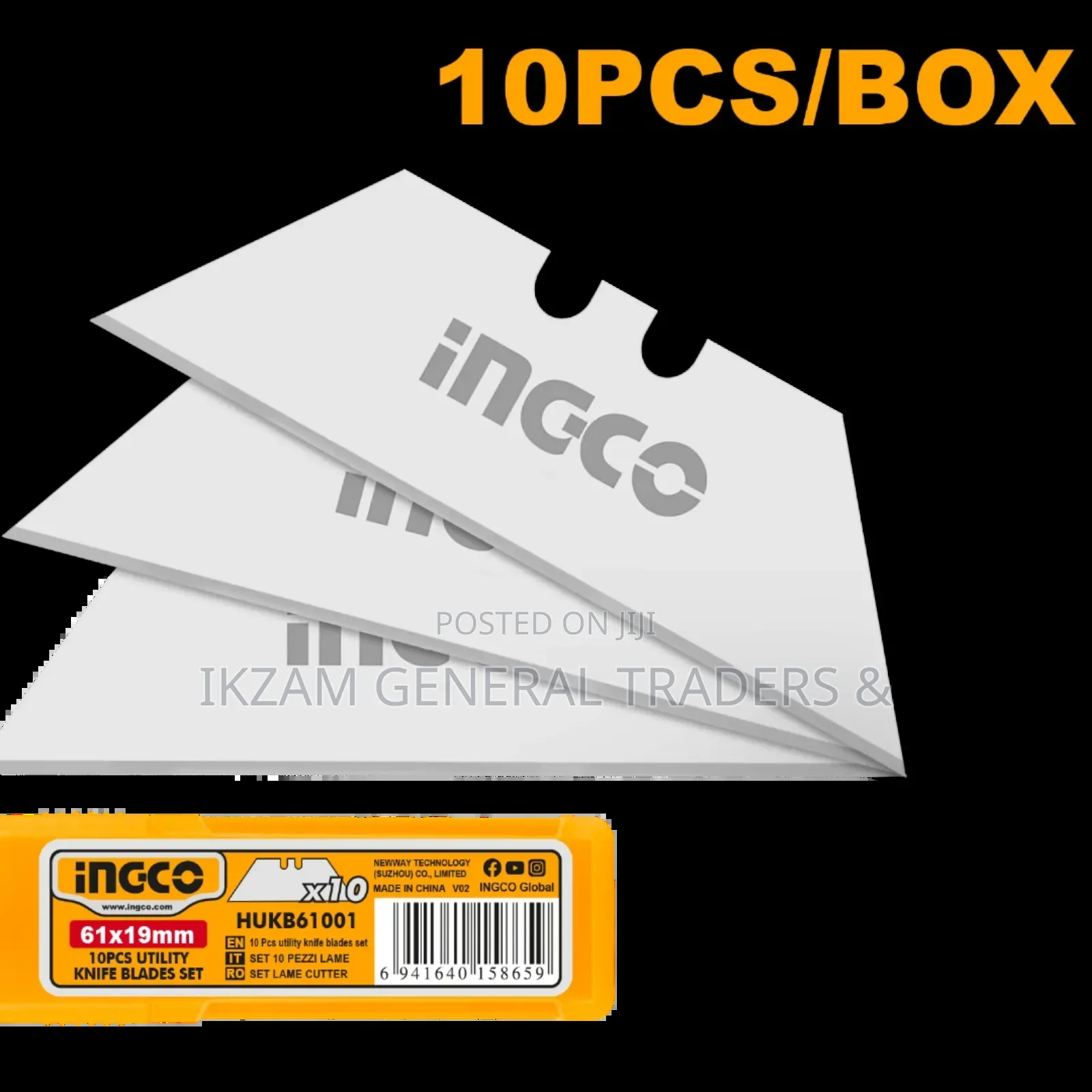 Knife Blade Set (61 X 19mm)