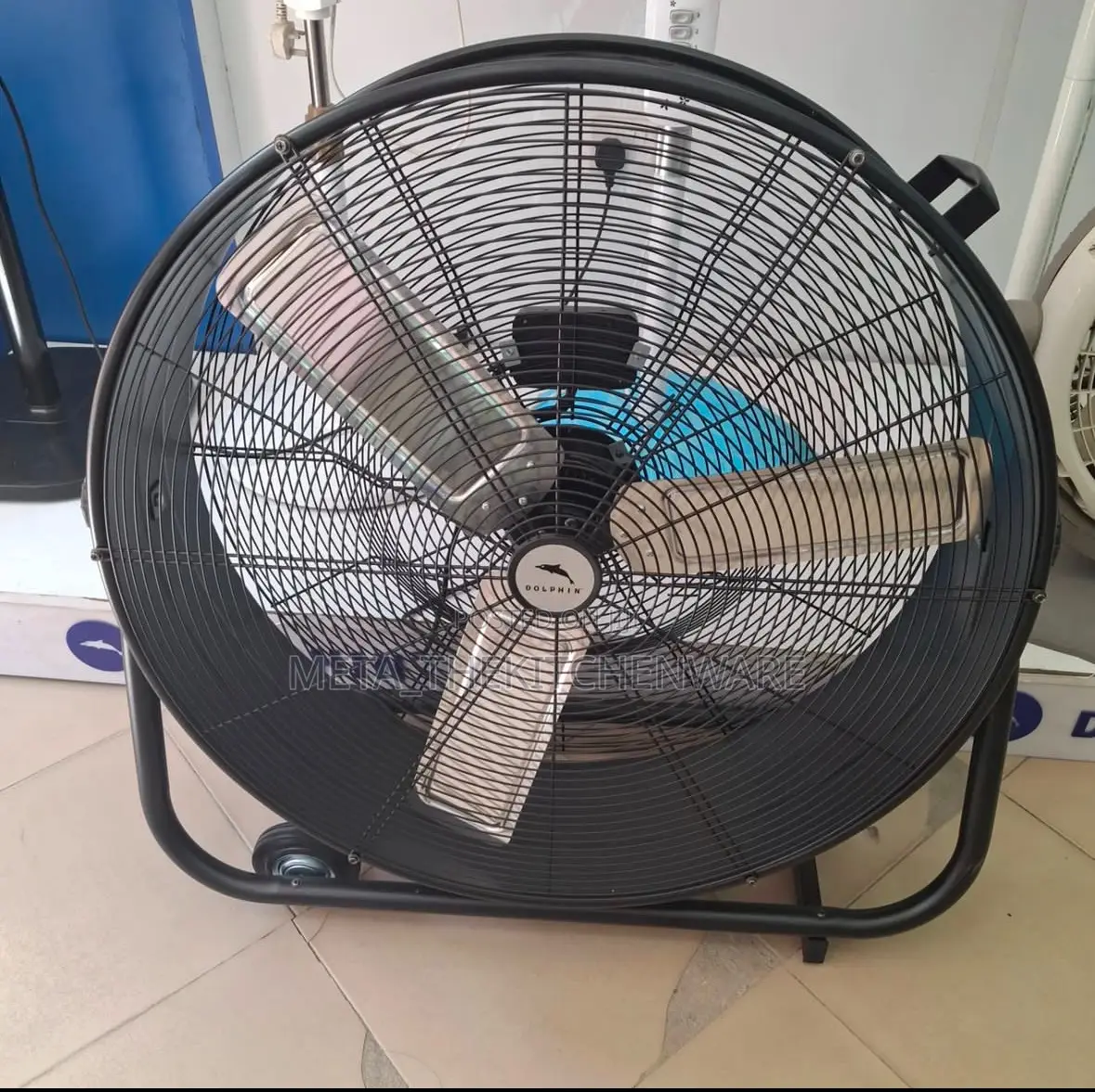 Dolphin High Velocity Adjustable Metal Drum Fan: Me-Df30