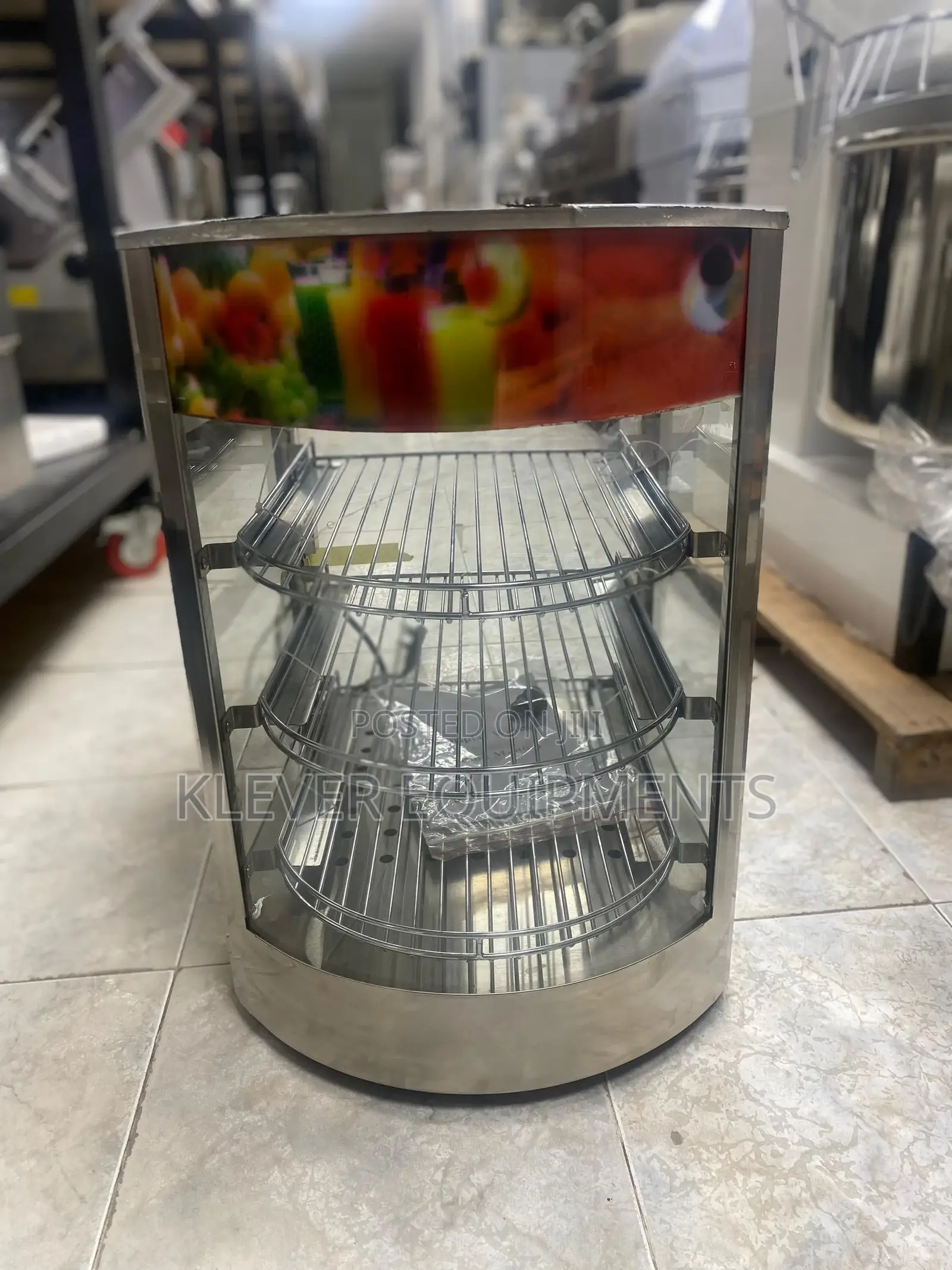 Commercial Pie Food Warmer Showcase Display