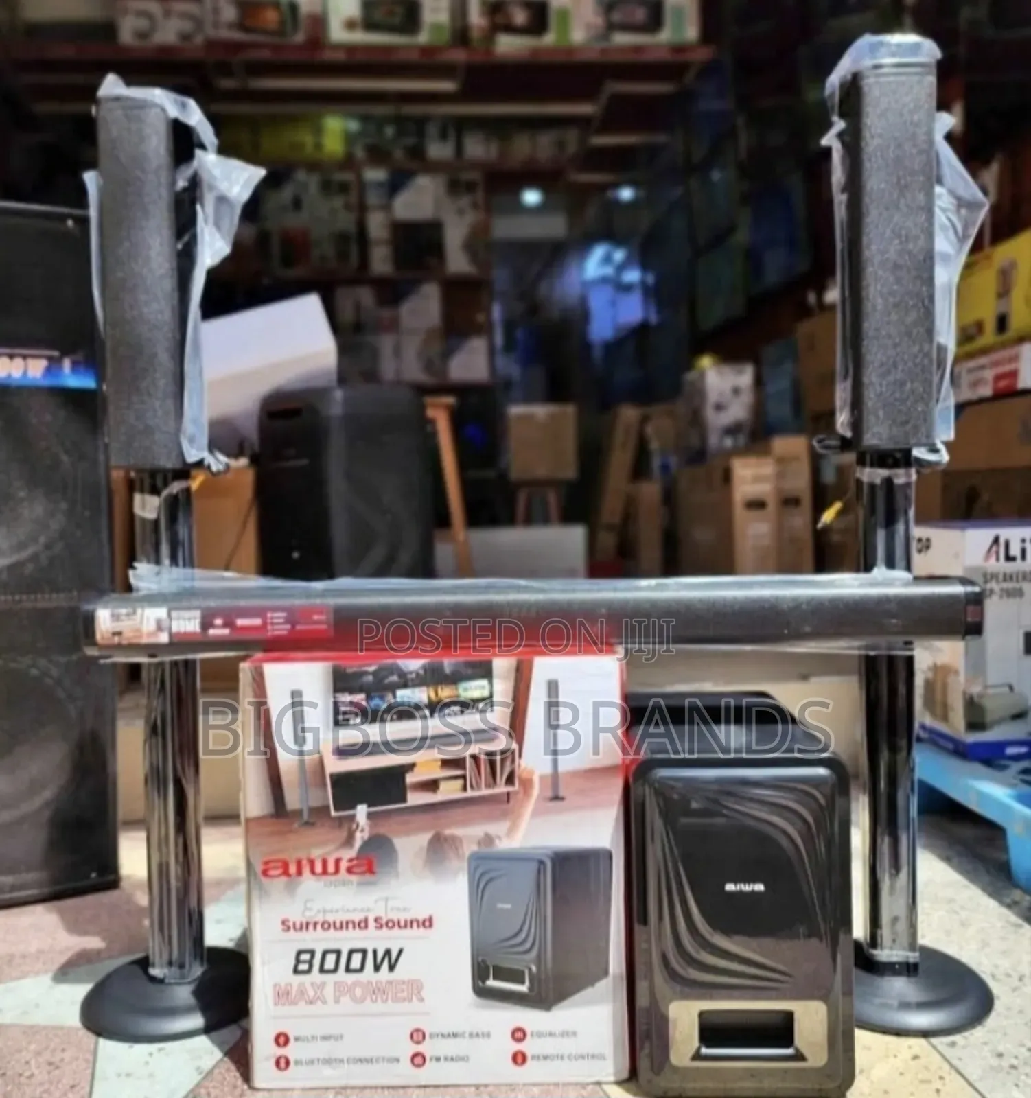 Aiwa Wireless Sounds Bar 800w(Home Theater