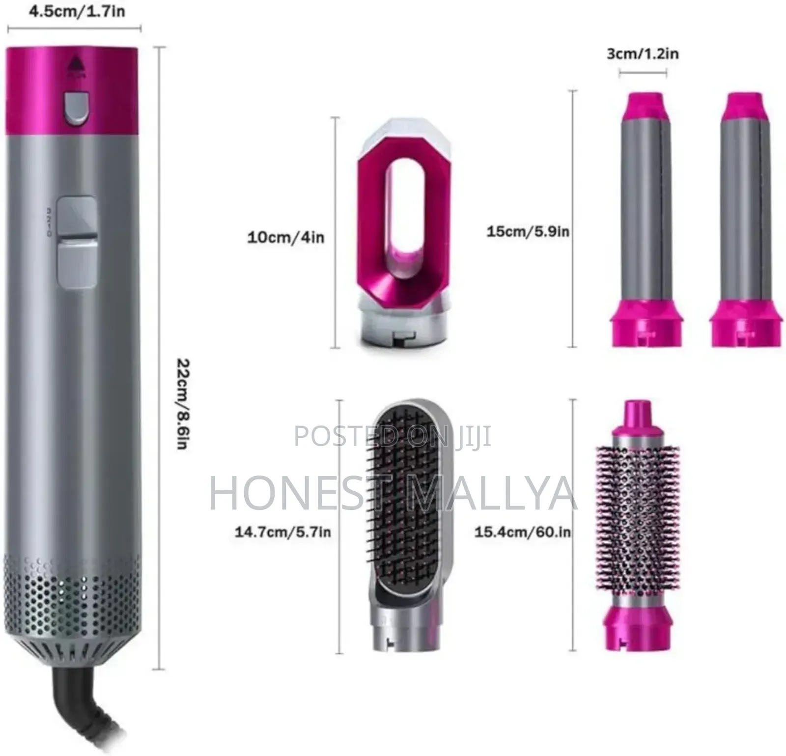 5 in 1 Hot Air Style