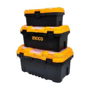 Plastic Tool Box Set (14", 17" 20")