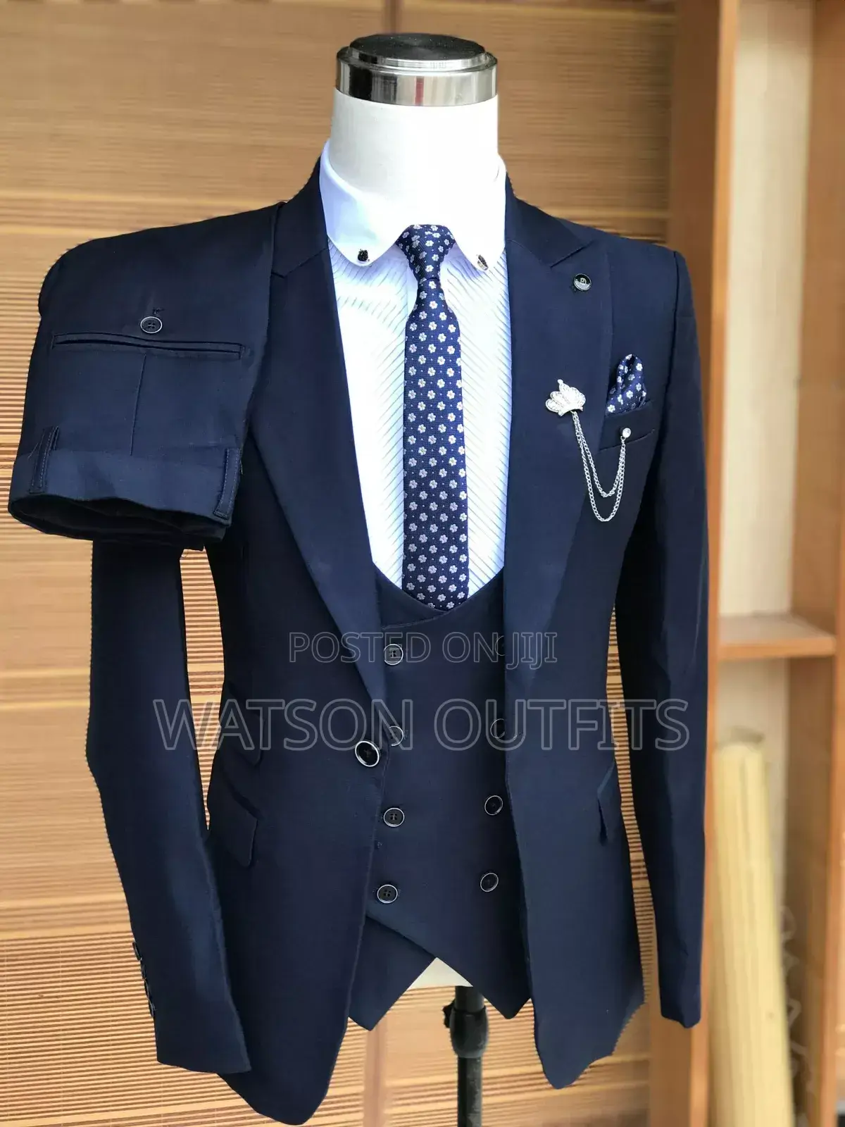 New Original Blue Colour Men Suits