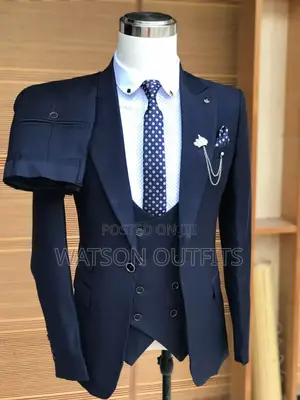 New Original Blue Colour Men Suits