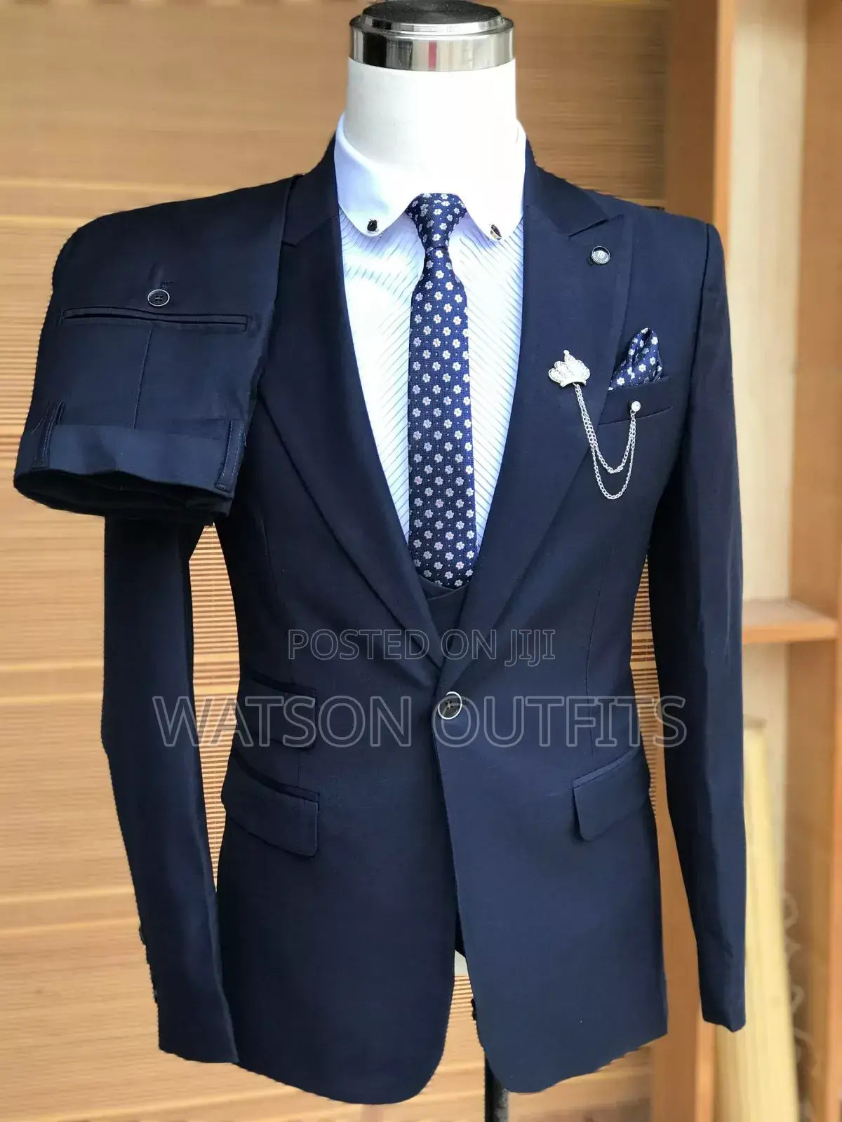New Original Blue Colour Men Suits