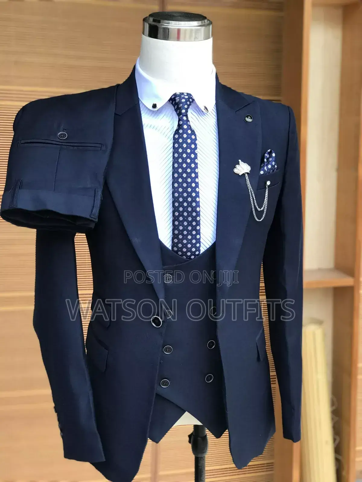 New Original Blue Colour Men Suits