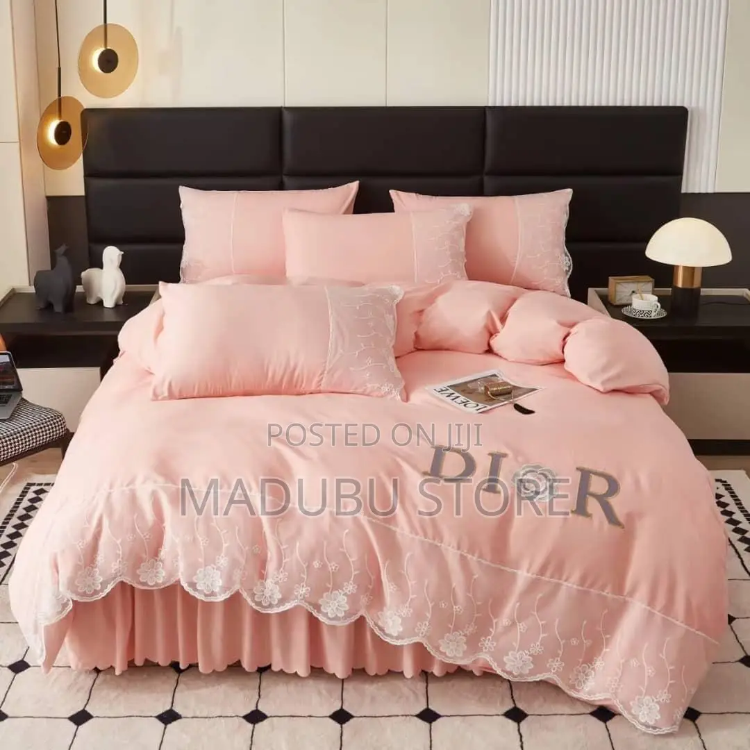 6piece Set King Size 1duvet Cover, 4pillow Case, 1bed Cover