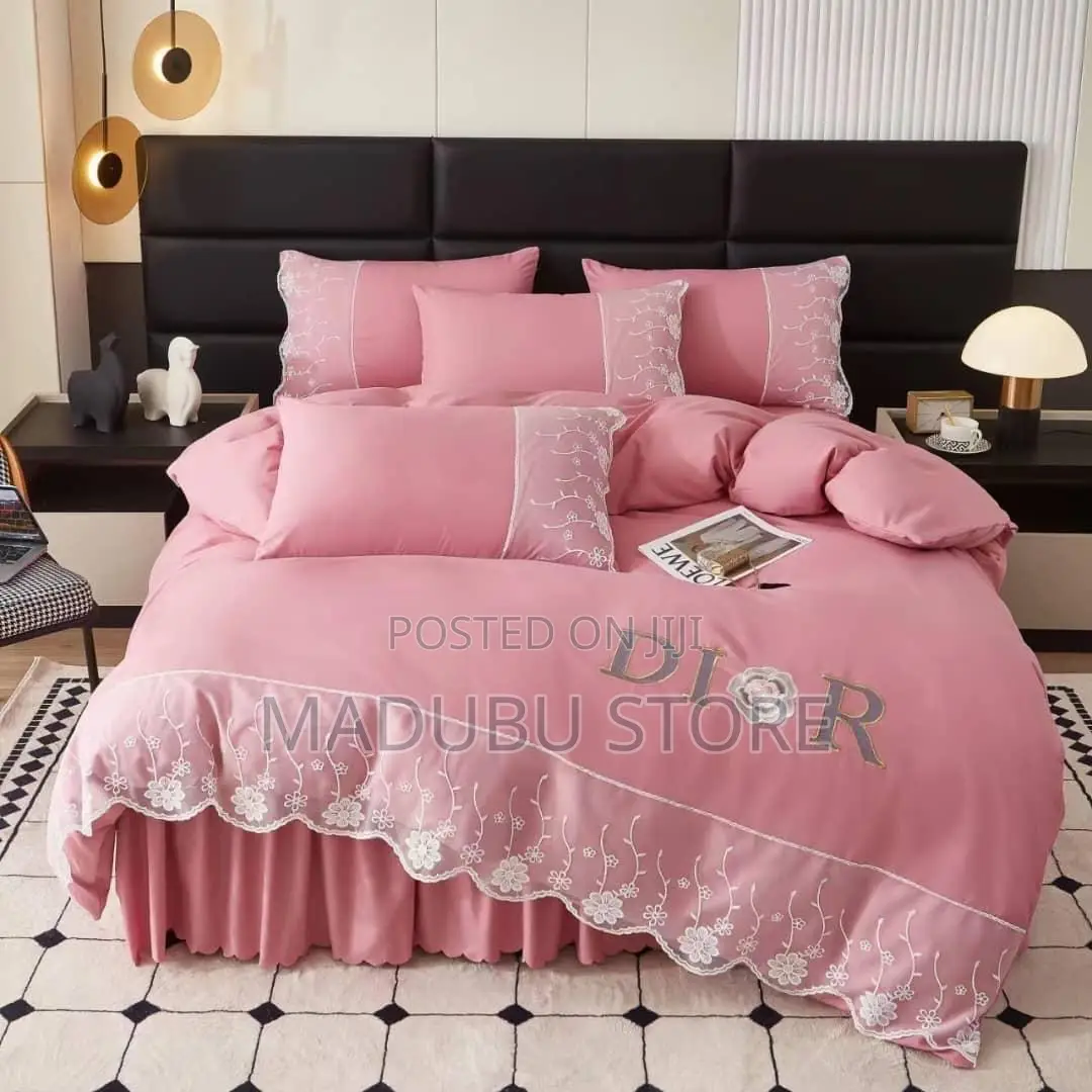 6piece Set King Size 1duvet Cover, 4pillow Case, 1bed Cover