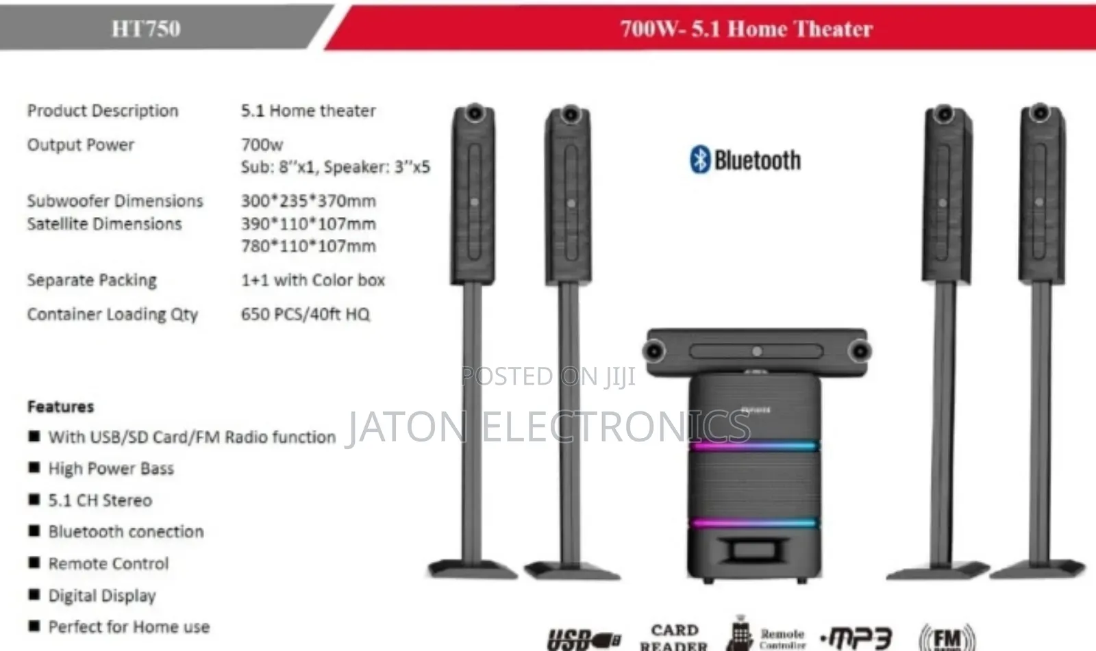 Aiwa Home Theater 700W