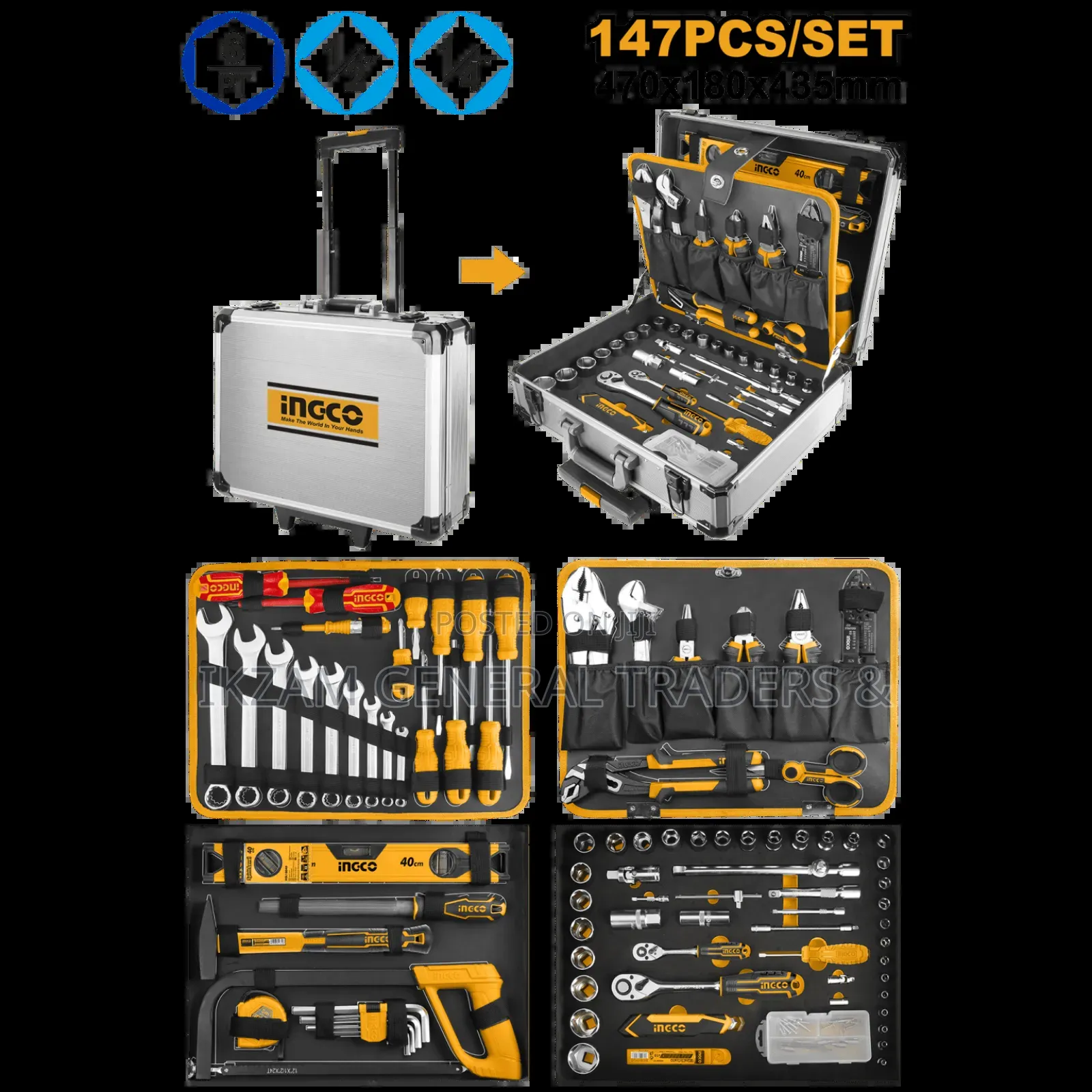 Handtools Set (147pcs)