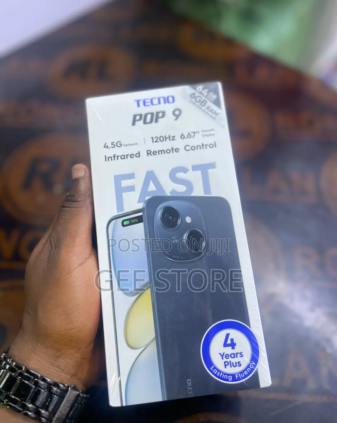 New Tecno Pop 9 64 GB Black
