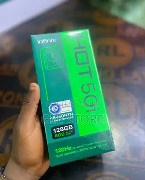 New Infinix Hot 50i 128 GB Black