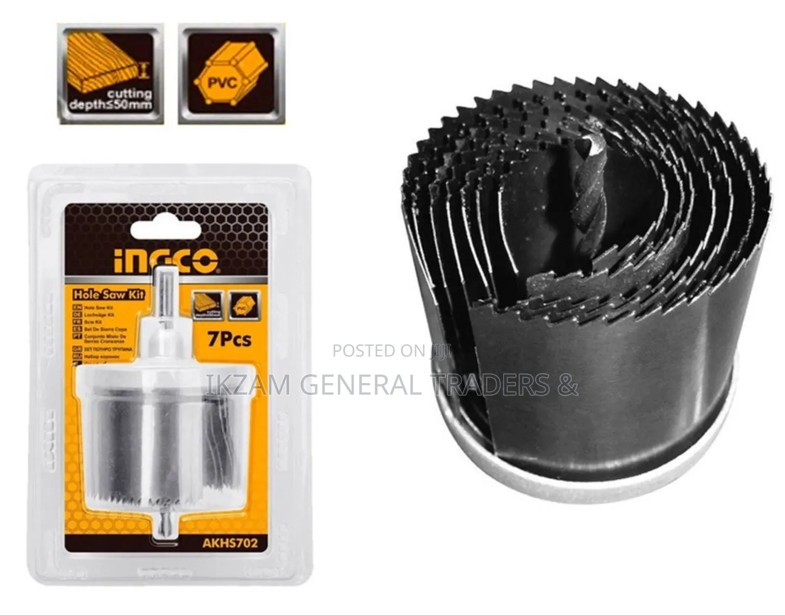 Hole Saw Set (7pcs)