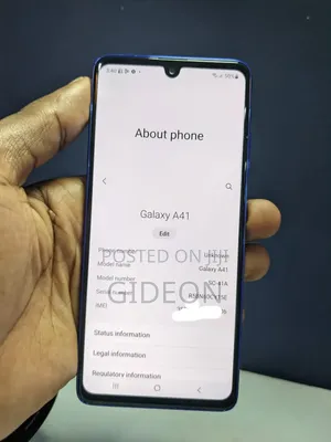 Samsung Galaxy A41 64 GB Blue