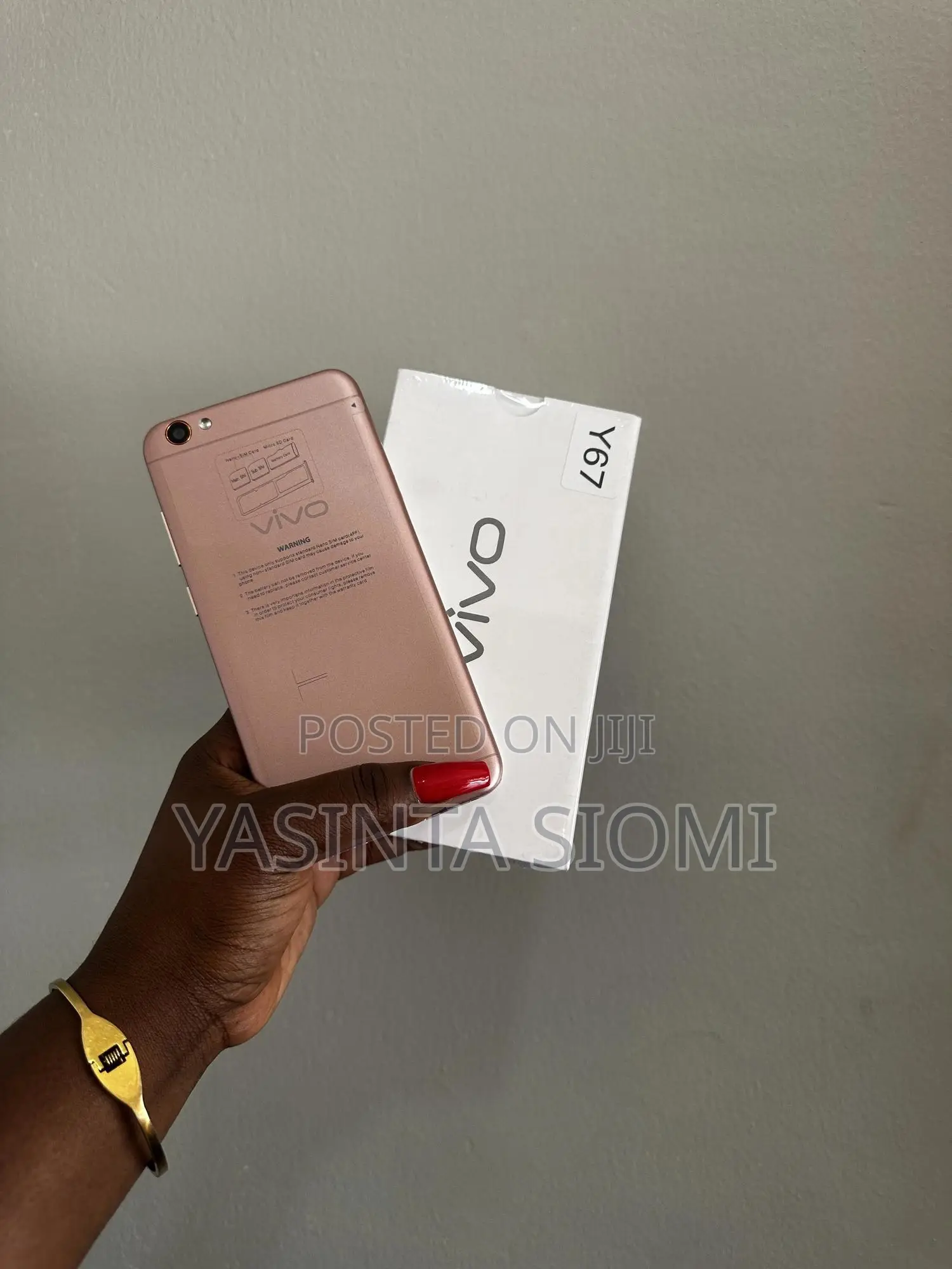 New Vivo Y67 32 GB Rose Gold