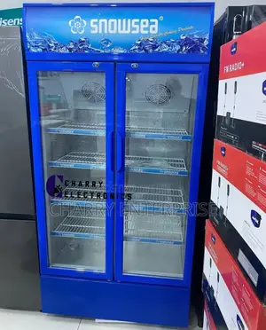 SNOWSEA SHOWCASE DISPLAY Double Door Fridge 
550l