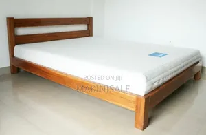 Kitanda Cha Mbao Pine Wood