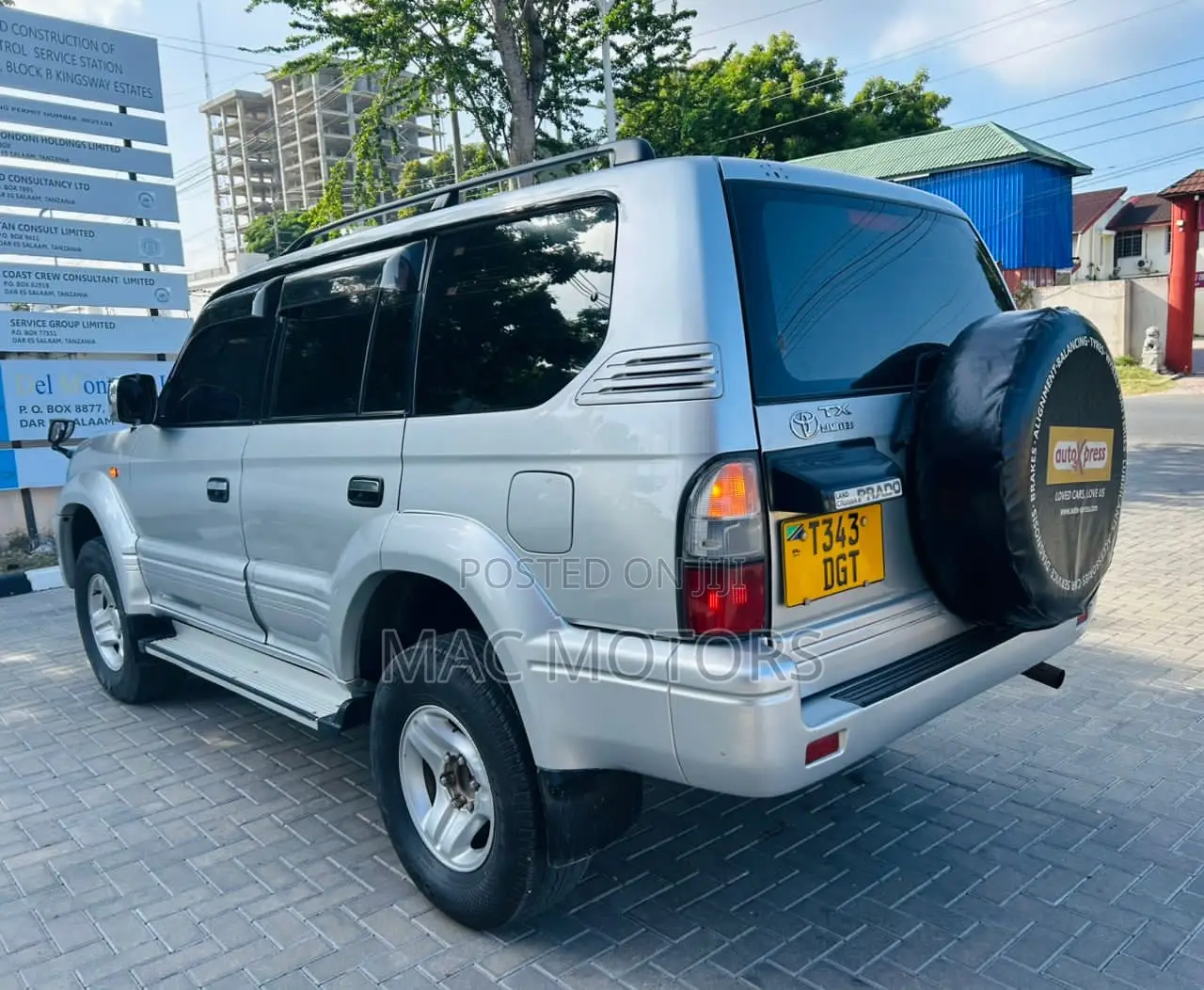 Toyota Land Cruiser Prado 2.7 3dr 2002 Silver
