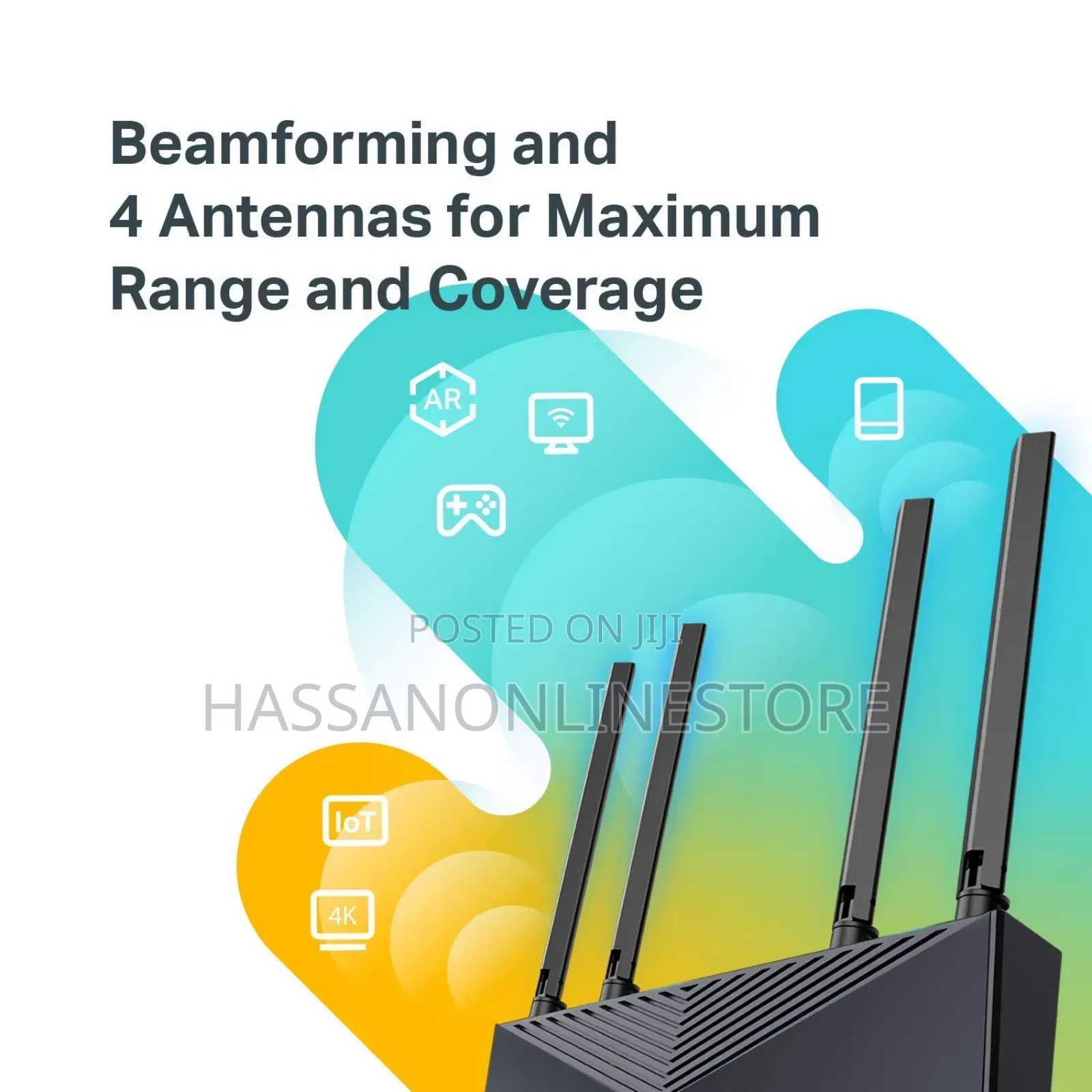 Tp-Link Wifi 6 AX1500 Smart Wifi Router (Archer AX10)