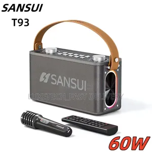 Sansui T93 Ultimate 60W Bluetooth Speaker Outdoor Adventures