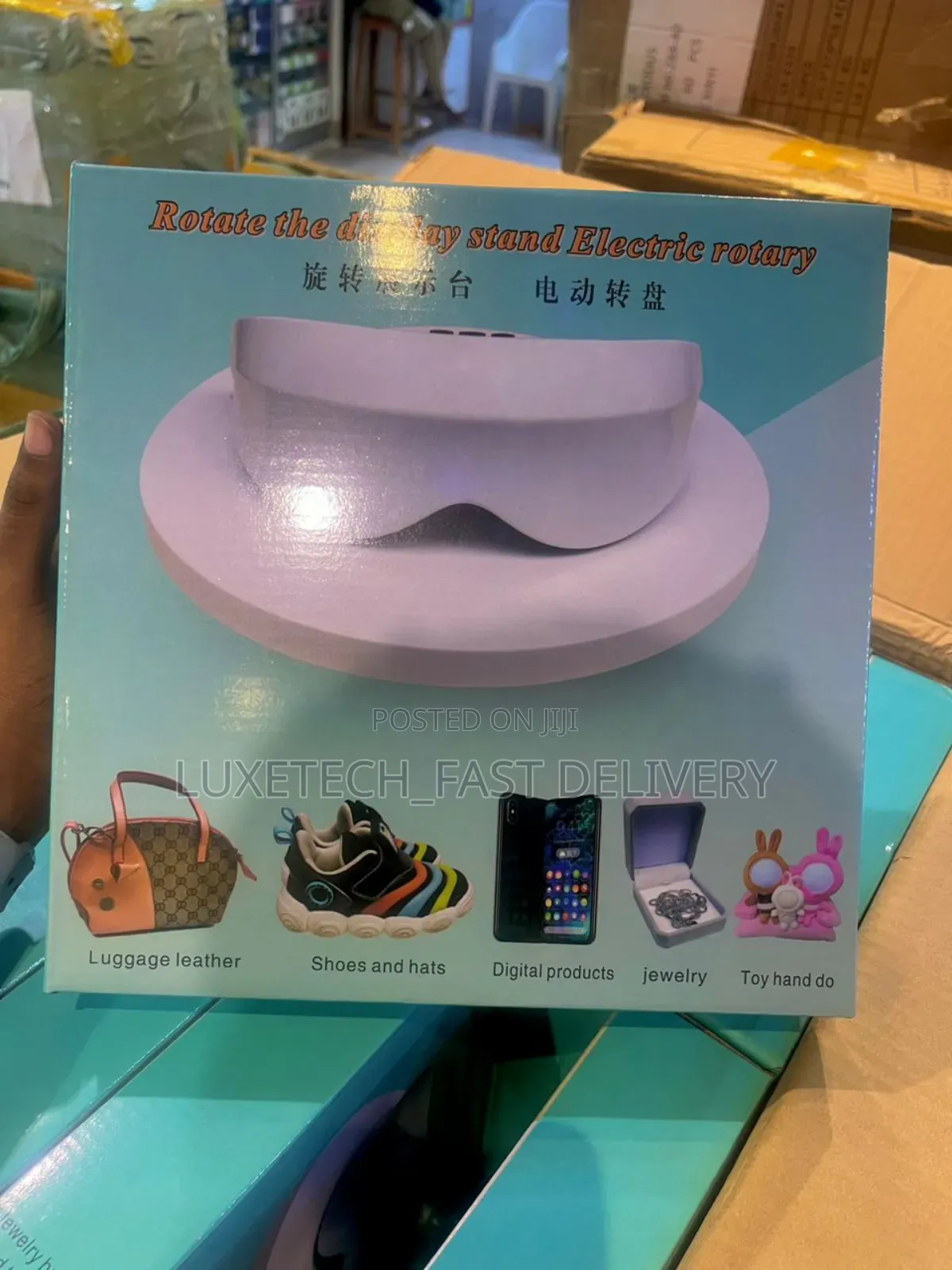 Electric Rotating Display Stand 360°