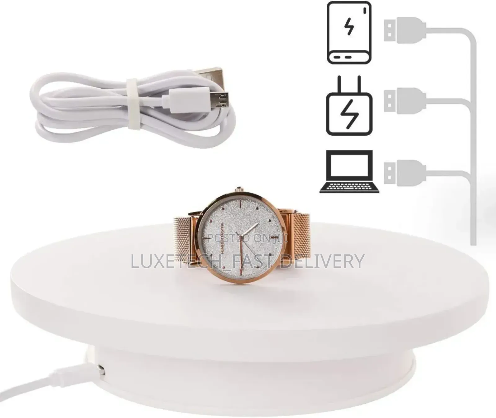 Electric Rotating Display Stand 360°