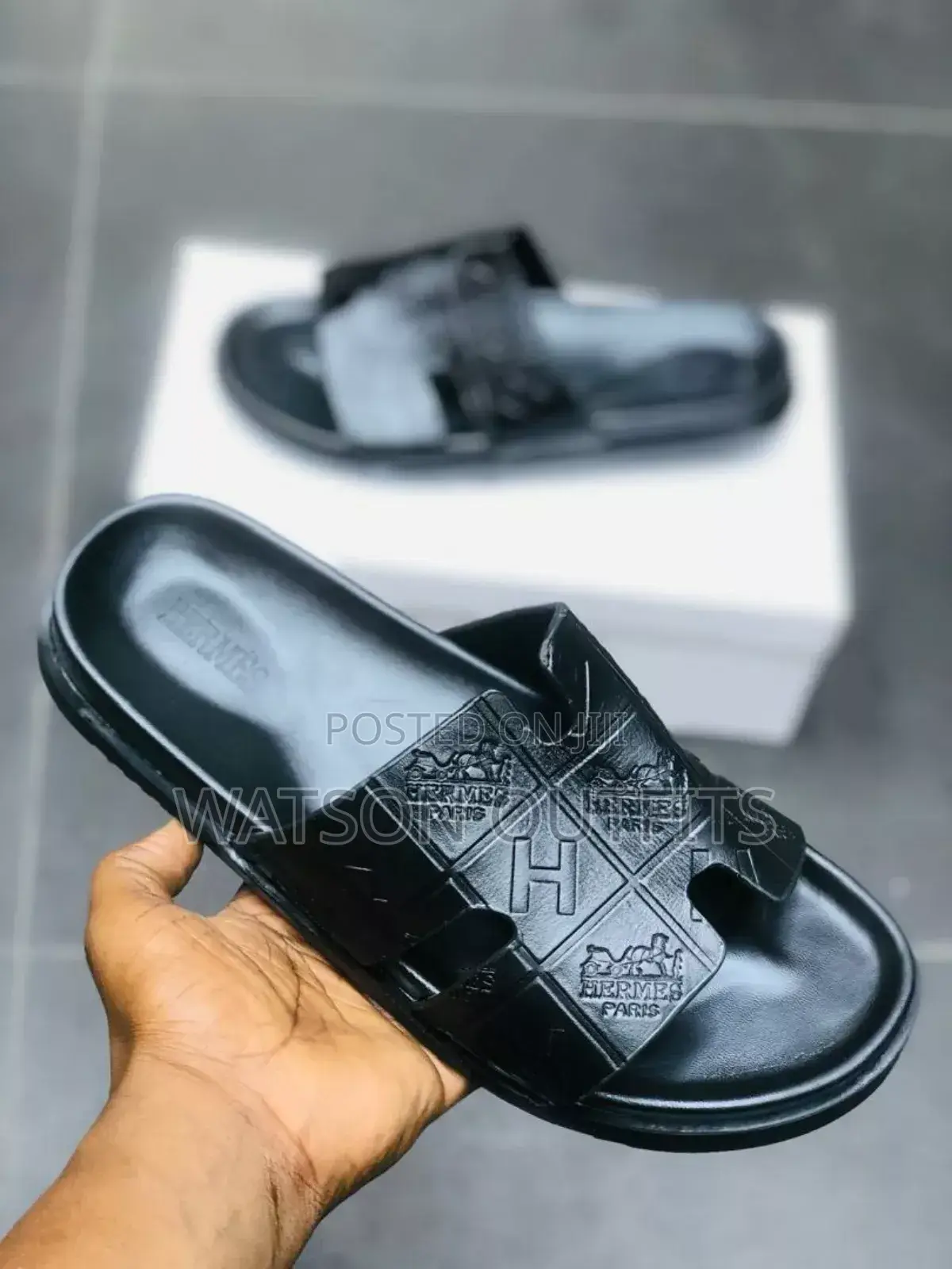 New Original Hermes Men Sandals Available