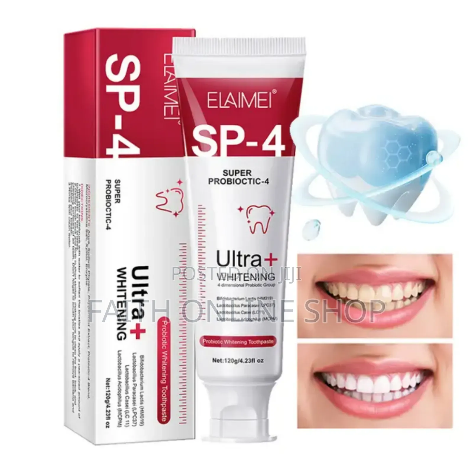 ELAIMEI Probiotic Whitening Toothpaste