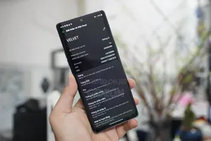 LG Velvet 128 GB Black
