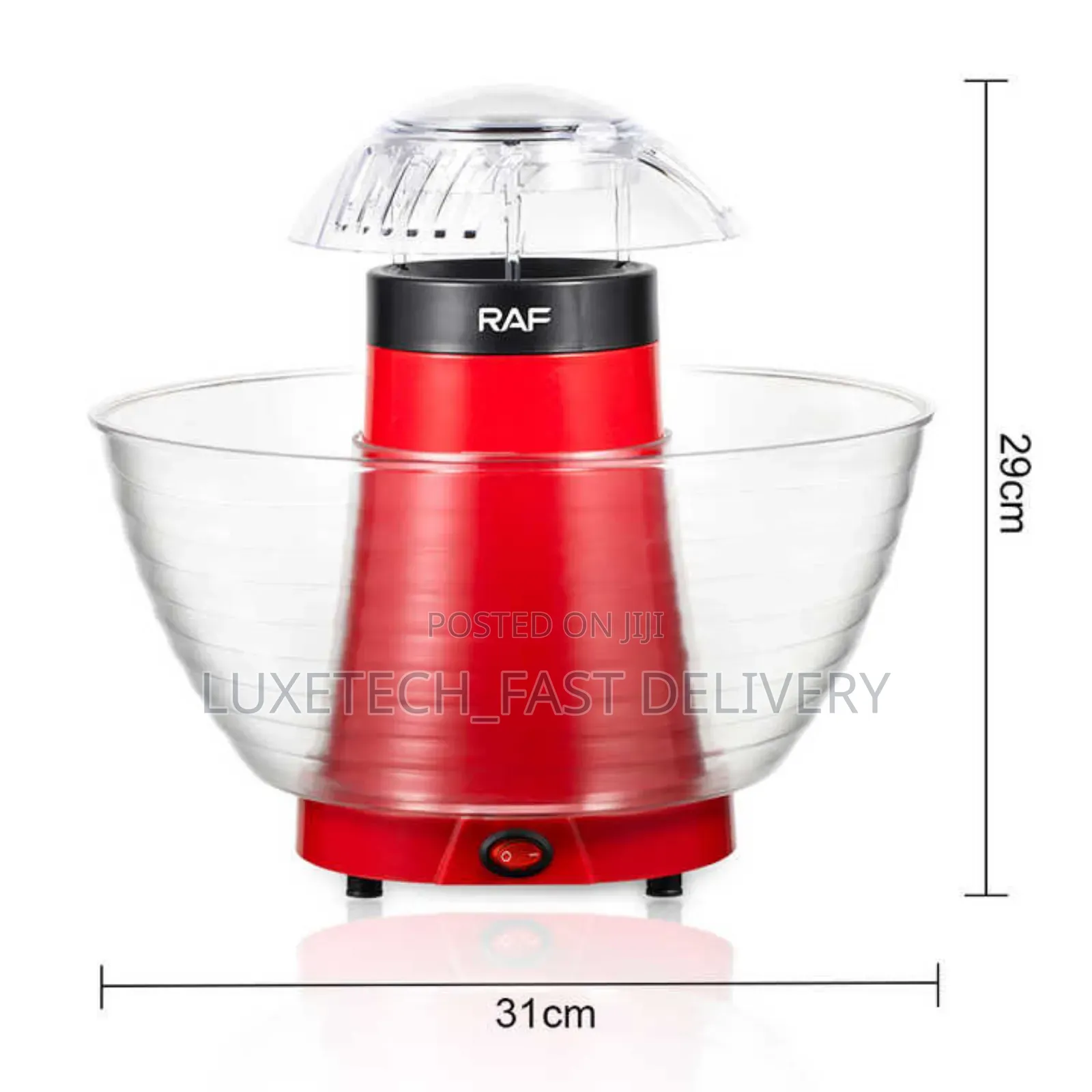 Electrical Hot Air Circulation Oil Free Popcorn Maker