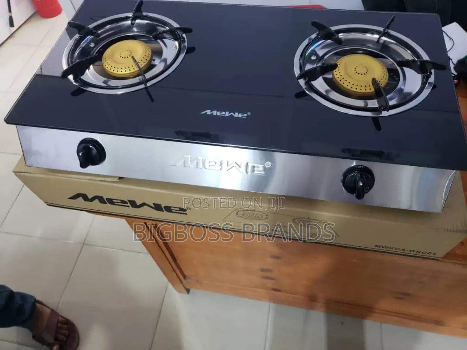 Mewe Gas Cooker Ya Kioo