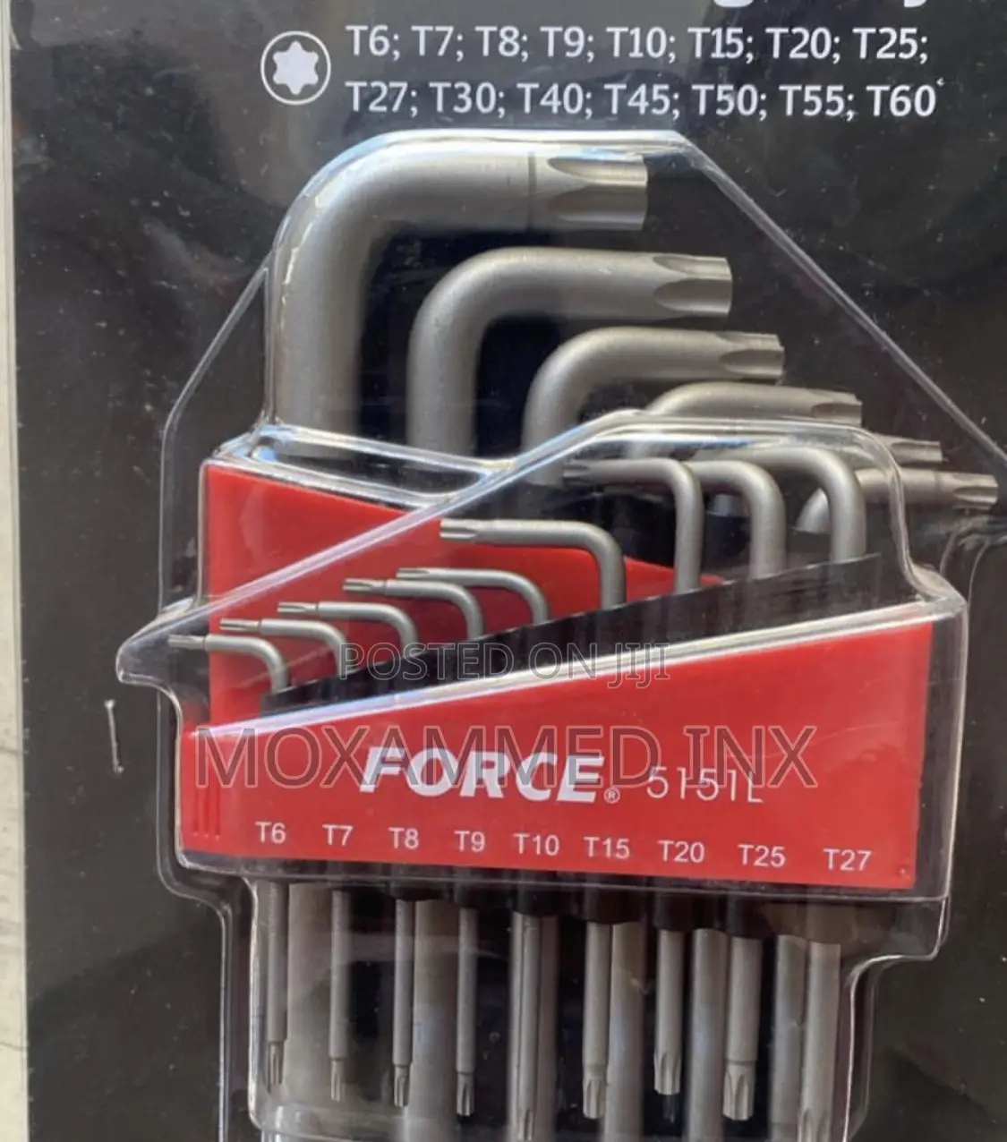 Force 15pc Star Long Key Set