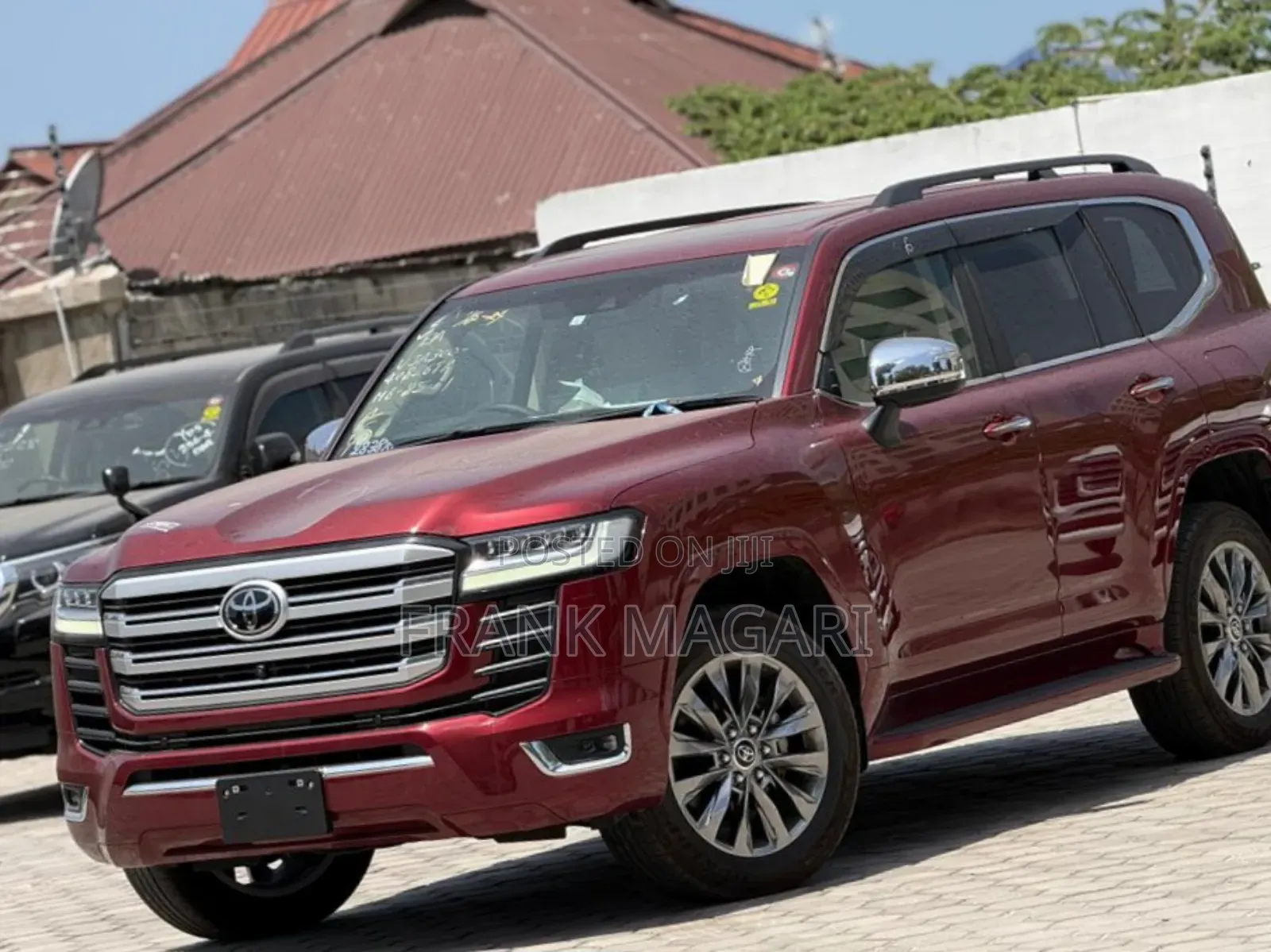 Toyota Land Cruiser 2023 Burgundy