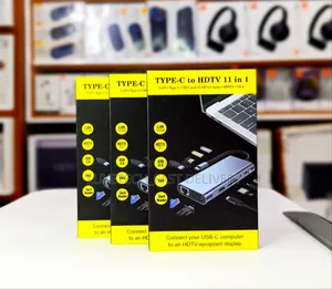 Type-C to Hdmi 11-in-1 Adapter for Usb-C Port to Multiple Connections