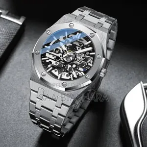 Chenxi Mkanda Wa Chuma Automatiki Silver