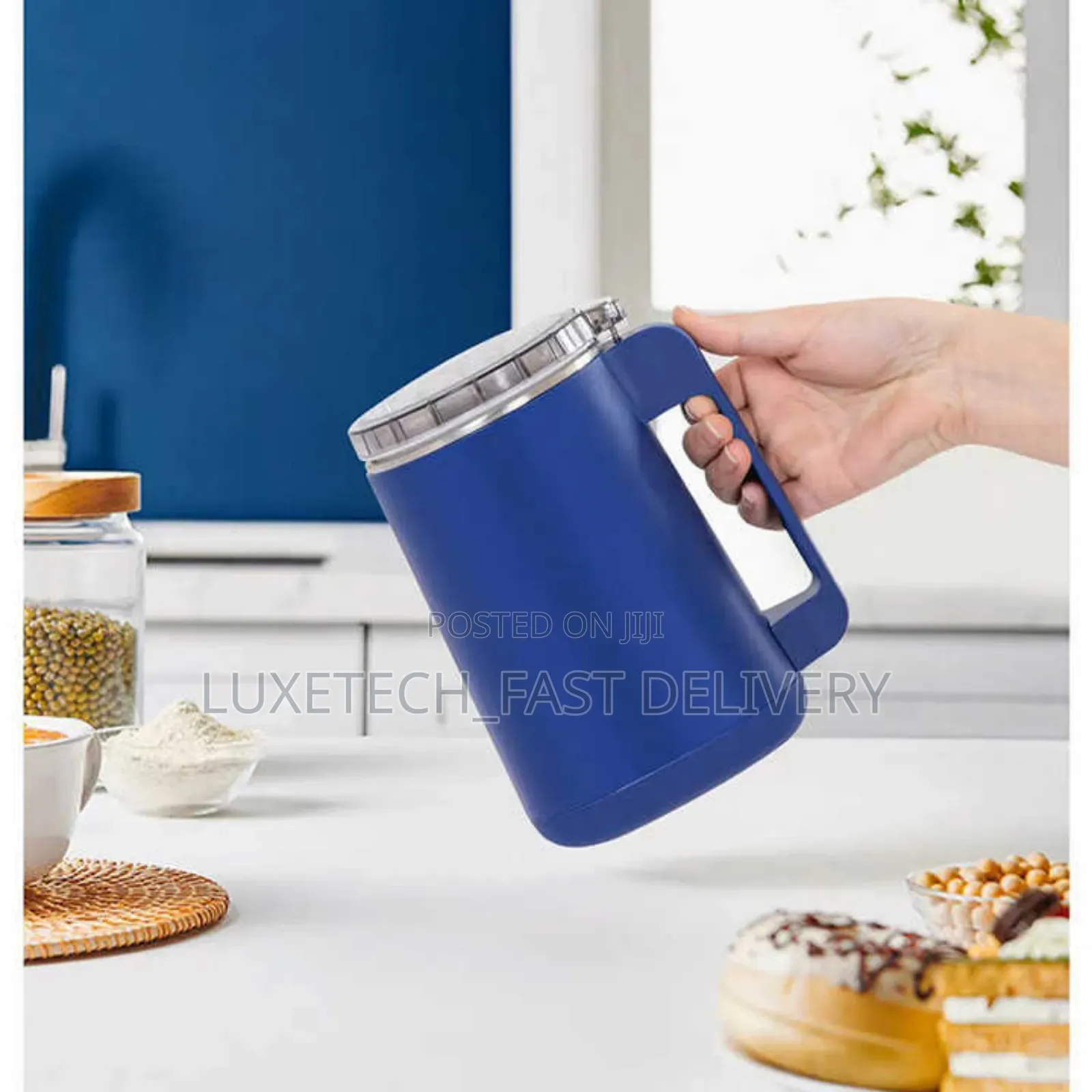 Electric Coffee Grinder for Bean Spices and Grains 500ml