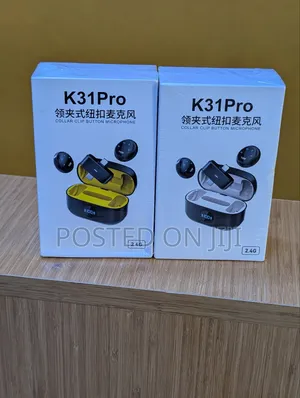 Collar Clip Button Wireless Microphone
