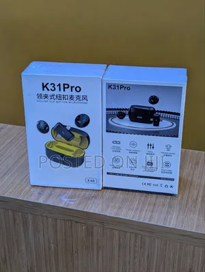 Collar Clip Button Wireless Microphone