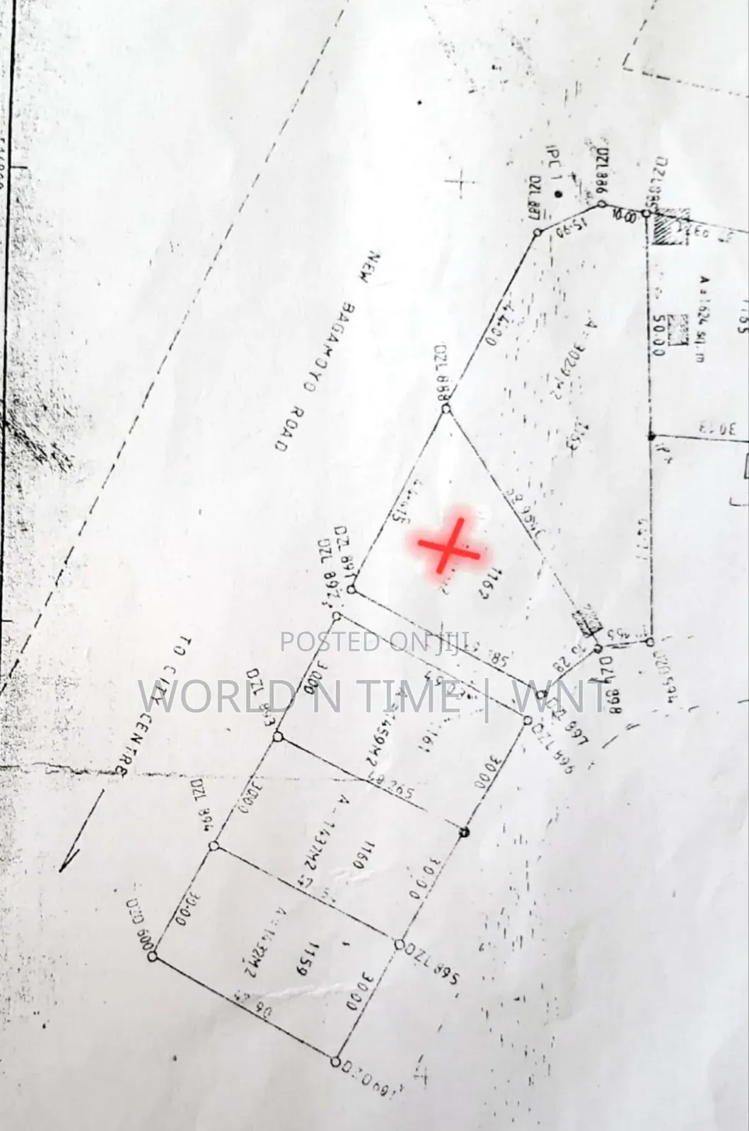 Survey Plot for Sale Boko Main Road 1,039sq MTRS