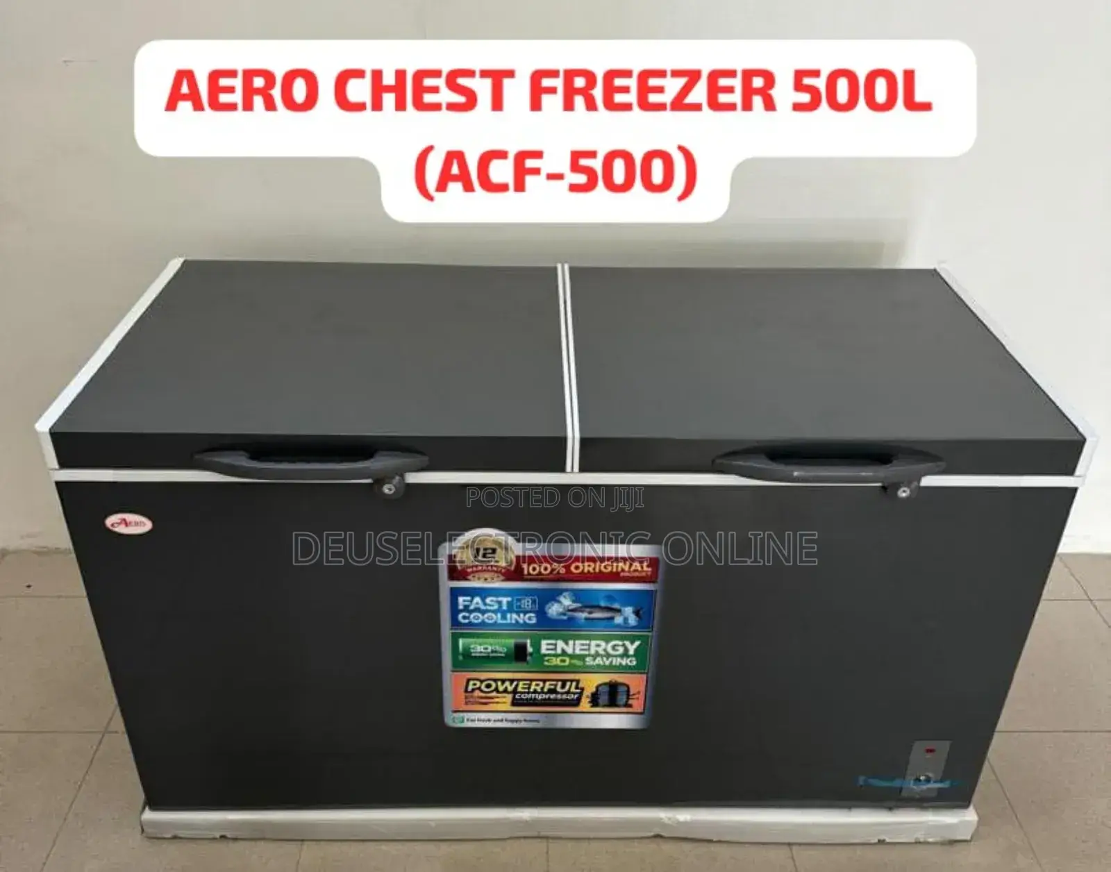 Aero Chest Freezer 500L