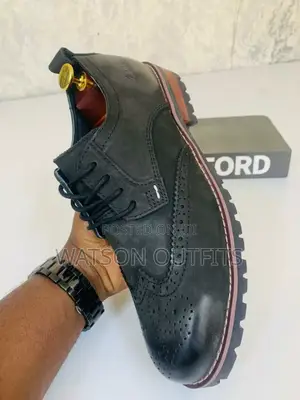 Classic Hard Genuine Leather Men Shoes