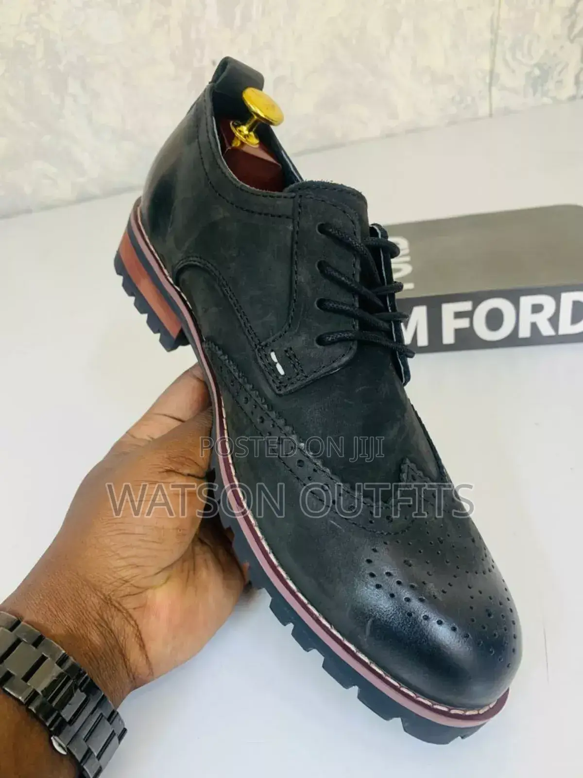 Classic Hard Genuine Leather Men Shoes