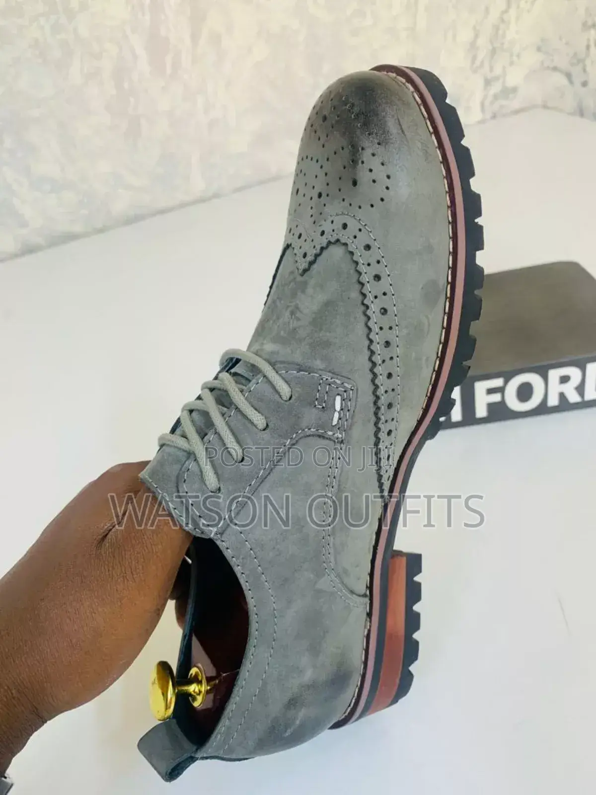 Classic Hard Genuine Leather Men Shoes